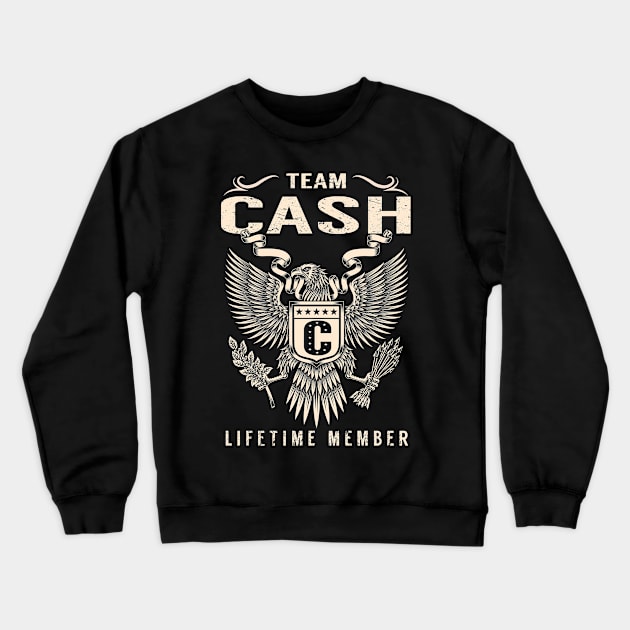 CASH Crewneck Sweatshirt by Cherlyn